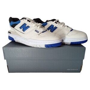 New Balance 550 Sea Salt Team Royal White BB550VTA Mens 9 EU 42.5 MED